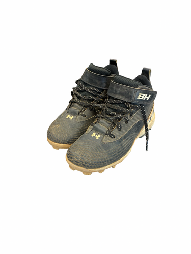 Used Under Armour BH BB/SB Cleats Black Junior 02 11682-S000135482