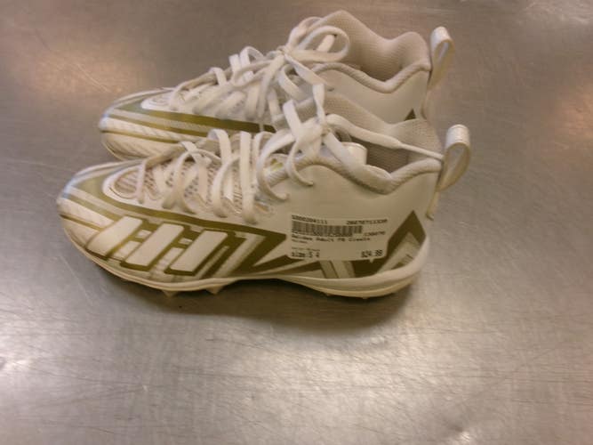 Used Adidas Adult FB Cleats Black Senior 4 11339-S000204111
