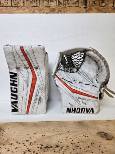 Vaughn V9 Regular Glove and Blocker (Used)