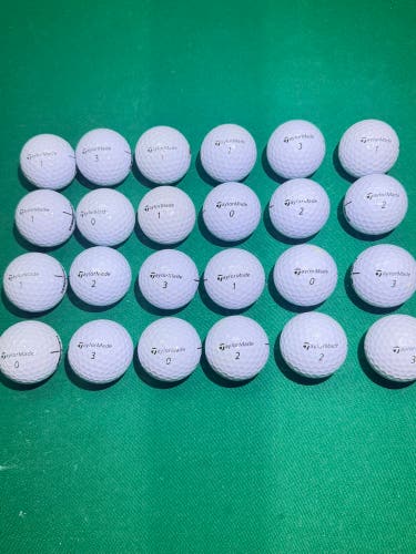 TaylorMade Distance + Balls 24 Pack (2 Dozen) (New)