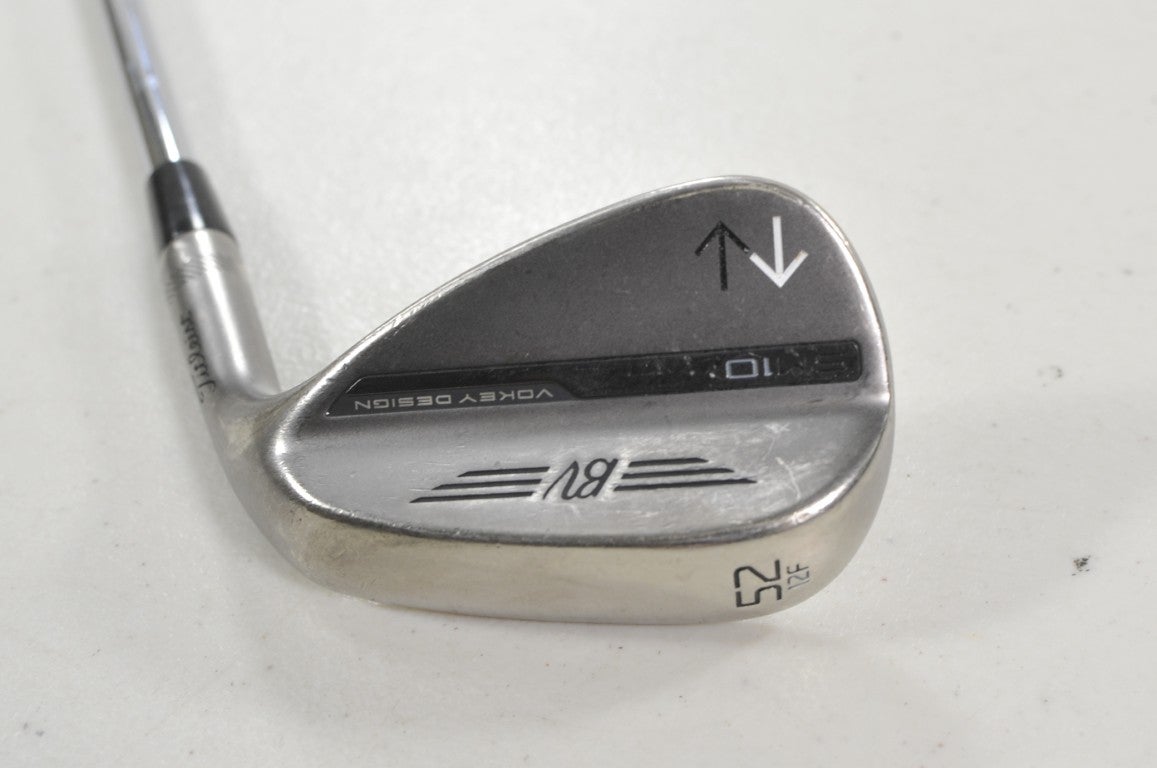 Titleist Vokey SM10 Nickel 52*-12F Wedge Right BV WedgeWorks Steel