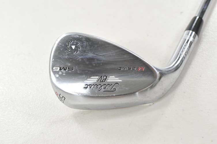 LEFT HANDED Titleist Vokey SM6 Tour Chrome 56*-08 Wedge M Grind Steel # 222018