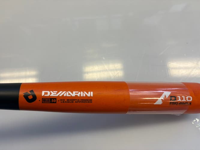 DeMarini D110 Pro Maple BBCOR Certified Bat (-3) 28 oz 31" (New)