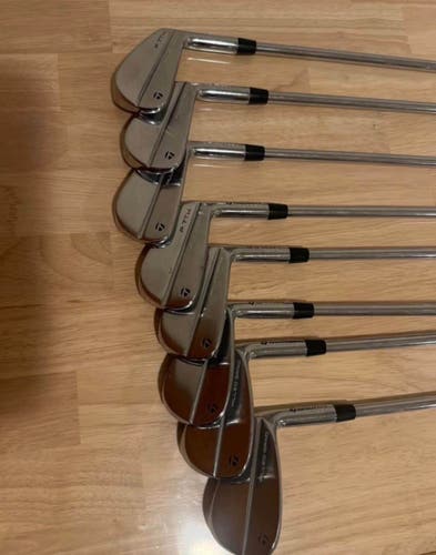 Men's 2019 TaylorMade P7TW Right Handed Iron Set Stiff Flex (Used)