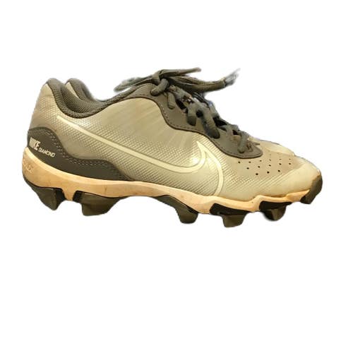 Used Nike DJ6525-012 BB/SB Cleats Grey Junior 03.5 11730-S000072587