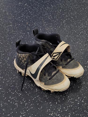 Used Nike TROUT BB/SB Cleats Black Junior 01.5 11849-S000041813