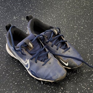 Used Nike TROUT BB/SB Cleats Navy Blue Junior 05.5 11849-S000041805
