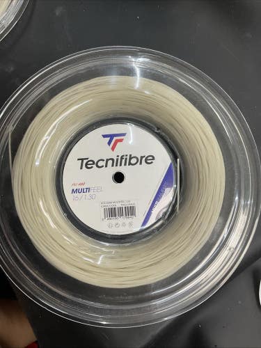 Tecnifibre Multifeel 16/1.30 200M Tennis String Reel