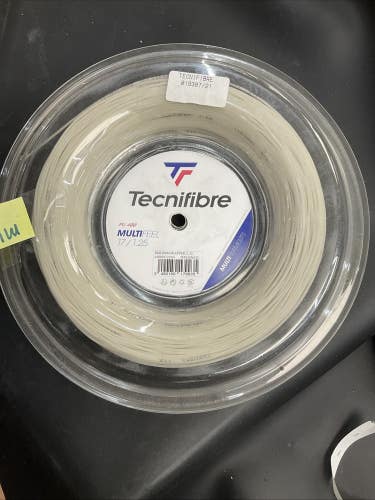 Tecnifibre Multifeel 17/1.25 200M Tennis String Reel