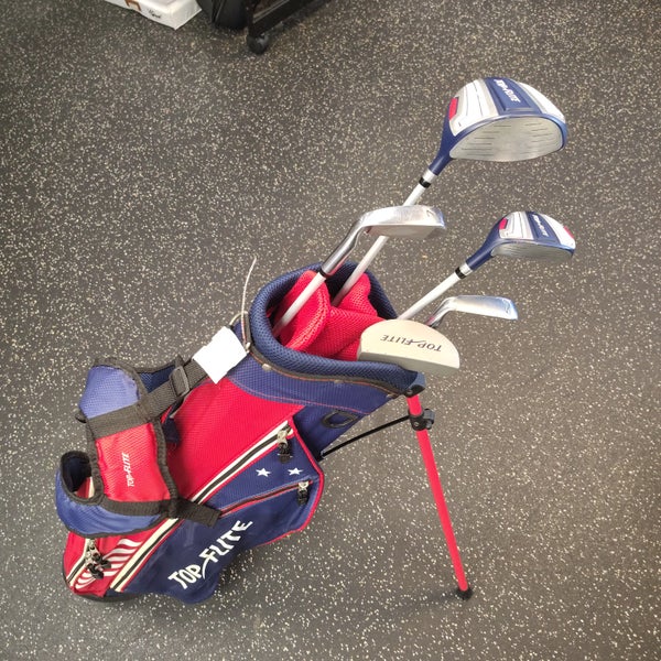 Junior Top Flite Right Handed Clubs (5PC Set) (Used)