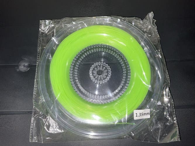 The Tennis Shoppe Lime Syntheic String- Reel