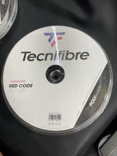 Tecnifibre Red Code 17 Gauge Tennis String Reel