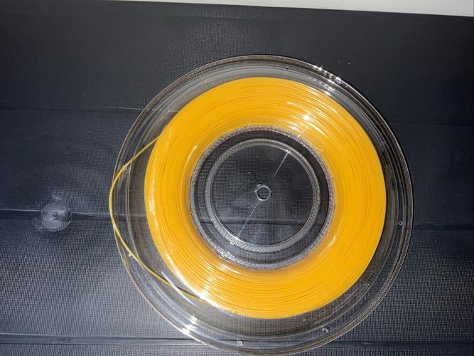The Tennis Shoppe Orange Polyester Tennis String Reel- 200m/660ft