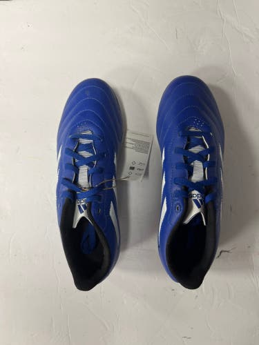 Blue Kids Size M 5.5 (W 6.5) Adidas Cleats (Used)