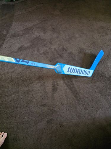 Senior Warrior Ritual RV4 RTL Regular Goalie Stick 26" Paddle Pro Stock (Used)