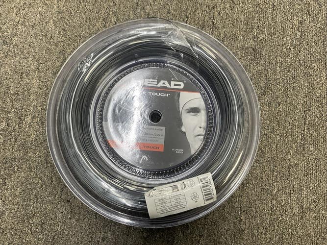 HEAD Hawk Touch 1.20mm/200m/18g/660ft String Reel (Smoke) Used Once