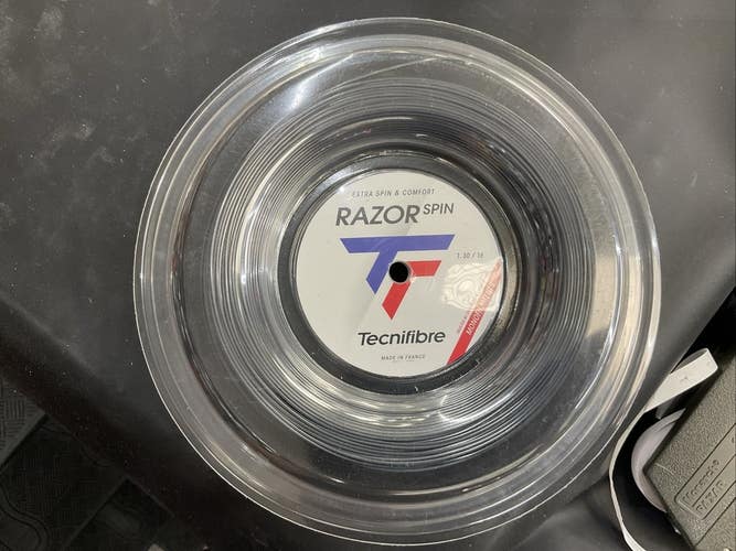 Tecnifibre Razor Spin 1.30/16g Tennis String Reel