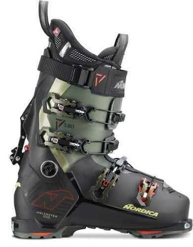 NEW Nordica Unlimited 130 DYN Ski Boots 2024 Size 25.0 / 25.5