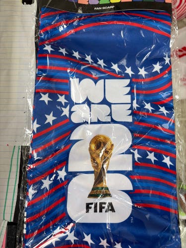 FIFA WE ARE USA CANADA MEXICO Scarf (New)