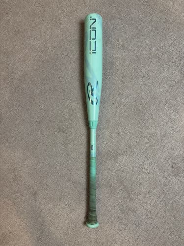 2026 Rawlings Icon Composite USSSA Certified Bat (-8) 22 oz 30" (Used)