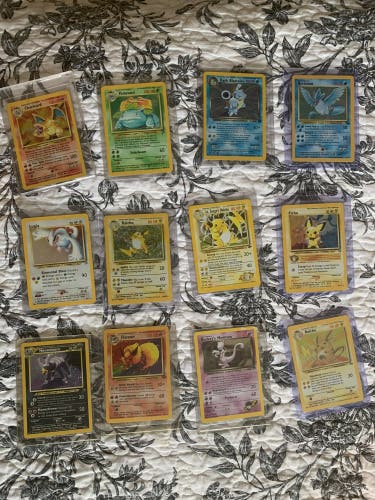 1999 Pokemon card collection