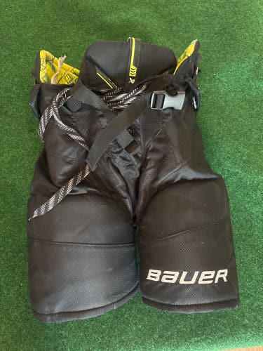 Black Bauer HP Elite Hockey Pants (Used) | Junior Medium