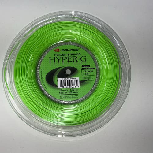 Hyper-G 16g/1.30/656ft/200m Tennis String Reel