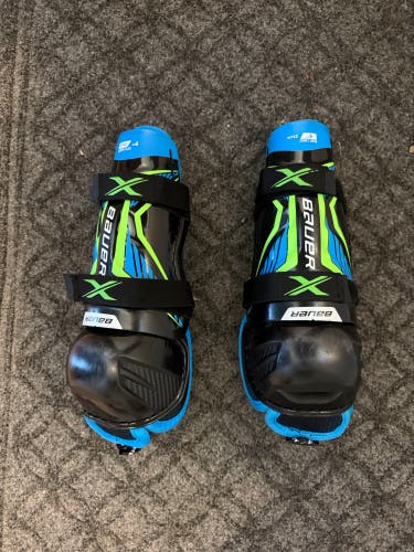 Youth Bauer X 9" Shin Pads (Used)
