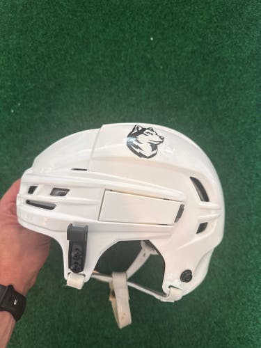 White Small CCM Tacks 910 Helmet (Used) Northeastern University
