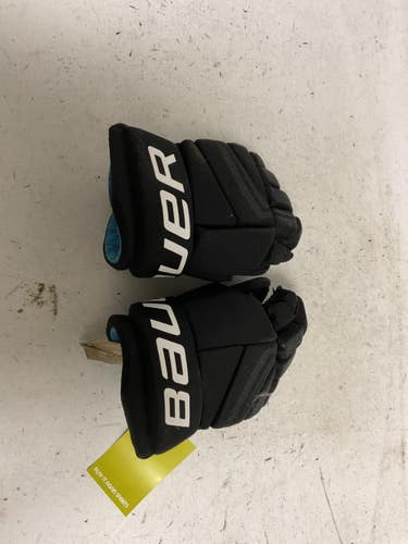 Used Bauer X Junior Gloves Black 10" 11855-S000206718