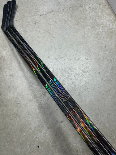 3 Pack 87 Flex P92 Senior Bauer Flylite Right Hand Hockey Stick Pro Stock (New)