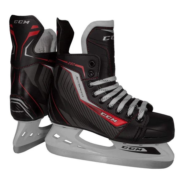 CCM Jetspeed 250 Size 13J Junior Hockey Skates
