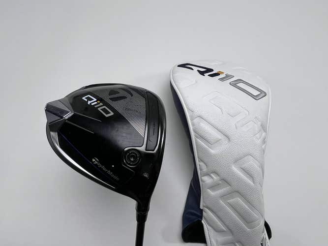 TaylorMade Qi10 Driver 9* UST Mamiya Helium 5F3 Regular Graphite Mens RH HC