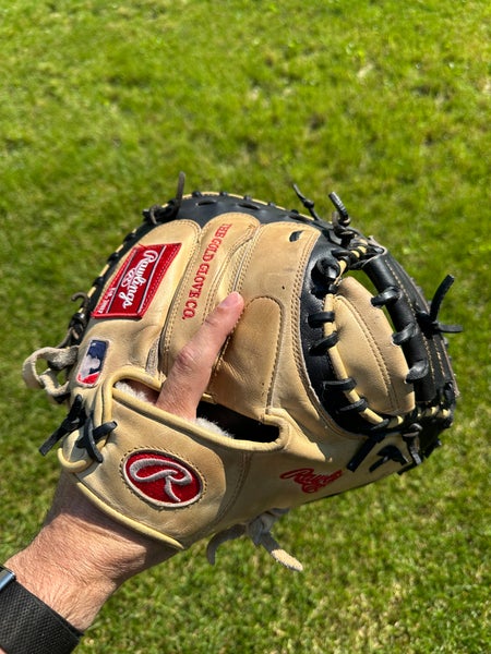 2025 Rawlings Pro Preferred RH Catcher's Baseball Glove 34" (Used)