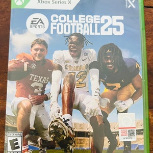 EA College Football 25 for Xbox Series X (Almost Brand New Condition)