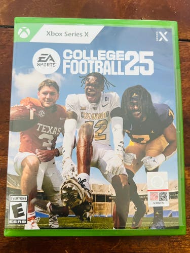 EA College Football 25 for Xbox Series X (Almost Brand New Condition)