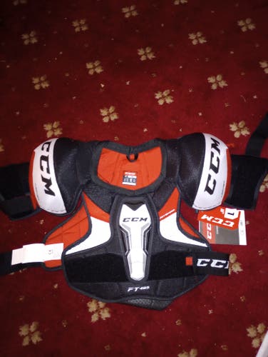Large Junior CCM JetSpeed FT485 Shoulder Pads (New)