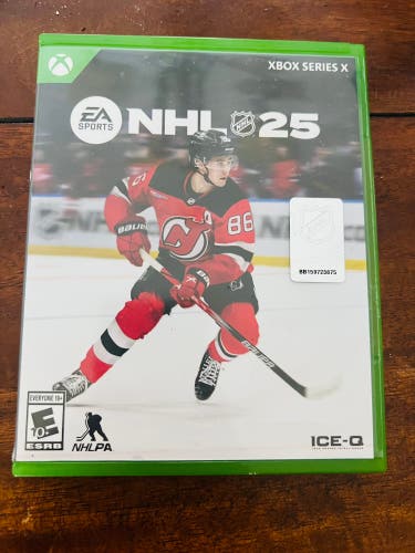 NHL 25 Xbox series X (New condition)