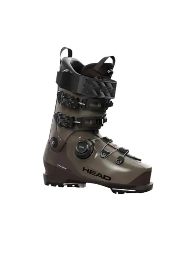 NEW Men's HEAD KALIBER 120 MV GW BOA TITANIUM Ski Boots 28.5 Mid Volume Stiff Flex