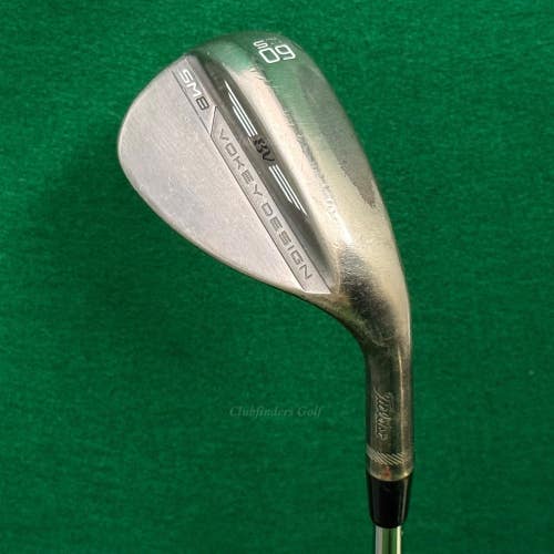 Titleist Vokey SM8 Brushed 60-10S 60 Lob Wedge Vokey Design Steel Wedge Flex