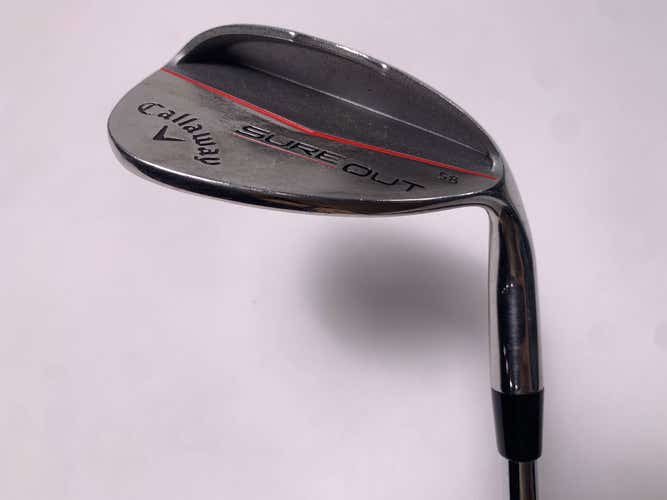 Callaway Sure Out Wedge 58* KBS 90g Wedge Steel Mens RH Oversize Grip