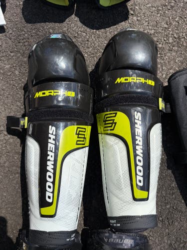 Senior Sher-Wood 14" Shin Pads (Used) like new used once