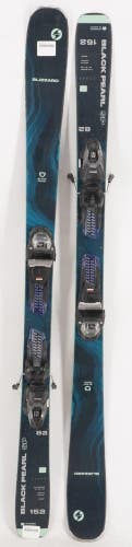 Blizzard Black Pearl SP 82 Women's Demo Skis with Bindings - 152 cm Used