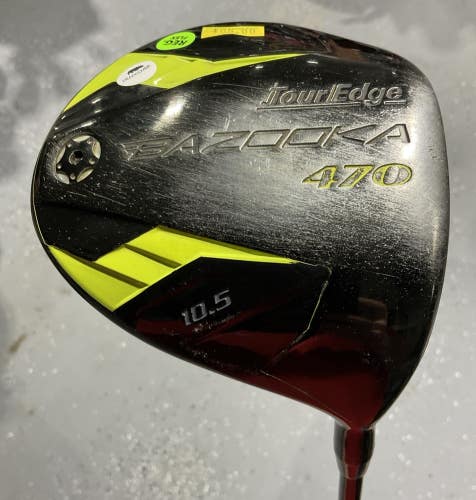 Tour Edge BAZOOKA 470 10.5 Driver 45" TOUR EDGE ULTRA LITE Regular Flex USED