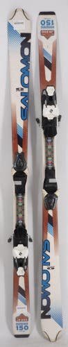Salomon Enduro JR 800 Junior Skis with Bindings - 150 cm Used