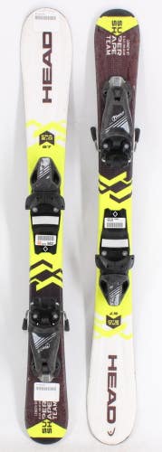 Head Super Shape Team Era 2.0 Kids Skis with Bindings - 87 cm Used