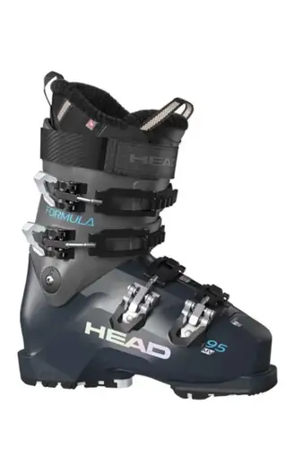 NEW Women's HEAD FORMULA 95 W LV GW DARK BLUE/ANTHRACIT Ski Boots 26.5 Narrow Width Medium Flex