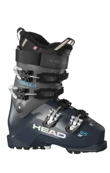 NEW Women's HEAD FORMULA 95 W LV GW DARK BLUE/ANTHRACIT Ski Boots 26.5 Narrow Width Medium Flex
