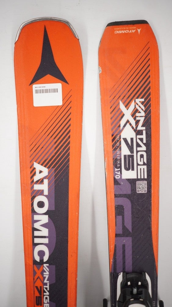 New Women's Atomic Vantage 72 Skis With Bindings | SidelineSwap