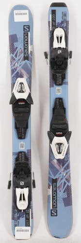 Salomon QST JR Kids Skis with Bindings - 80 cm Used